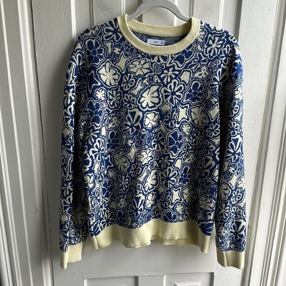 Aritzia TNA Revel Retro Floral Sweater - Picture 2 of 9